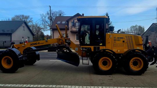 Nowa równiarka zakupiona w Staroźrebach