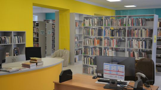 Nowe wnętrze sierpeckiej biblioteki