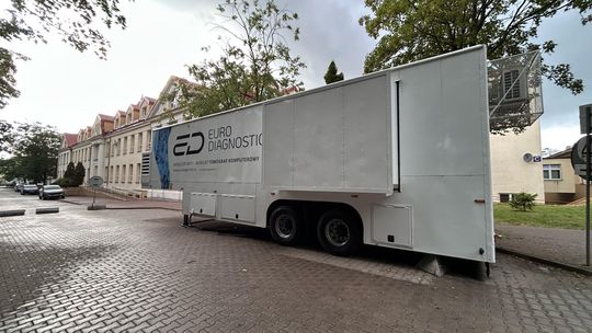 Od lipca mają wrócić badania przy użyciu tomografu w budynku płońskiego szpitala