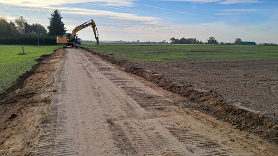 Pięć odcinków dróg remontowanych w Gminie Naruszewo