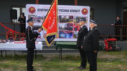 Piękny jubileusz i nadanie sztandaru OSP Kownaty