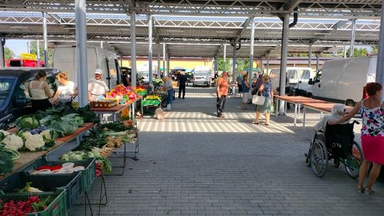 Pierwszy dzień handlowy na wyremontowanym targowisku w Płońsku Pierwszy dzień handlowy na wyremontowanym targowisku w Płońsku