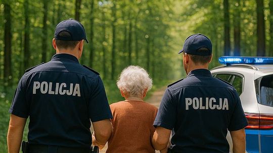 Płońscy patrolowcy odnaleźli 75-latkę z gminy Naruszewo