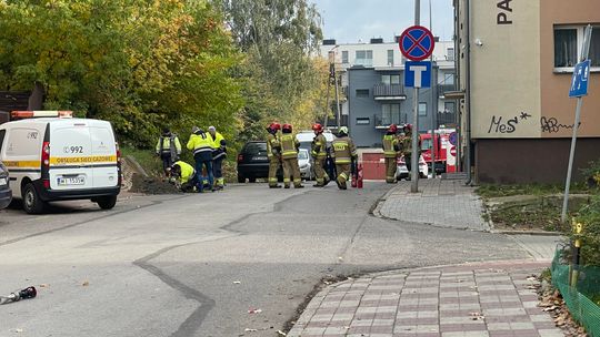 PŁOŃSK: Wyciek gazu i ewakuacja mieszkańców