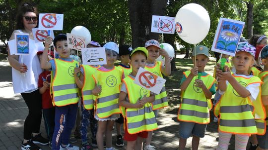 Płoński happening „Powiedz papierosom – nie!”