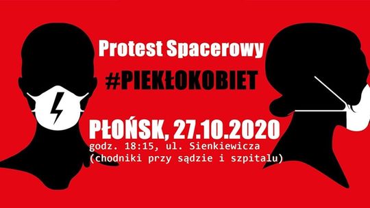 Płońszczanie również przemaszerują w proteście 