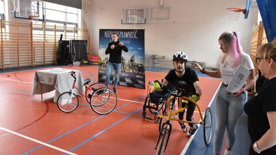 Pokaz frame running w płońskim SOSW