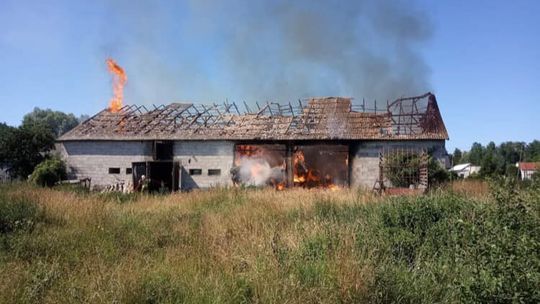 Pół miliona złotych strat po pożarze w Latonicach