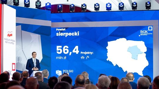 Polski Ład: powiat sierpecki otrzyma 56,4 mln zł