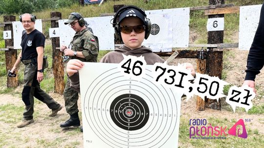 Ponad 46 tys. zł zebrane dla Szymona podczas turnieju strzeleckiego