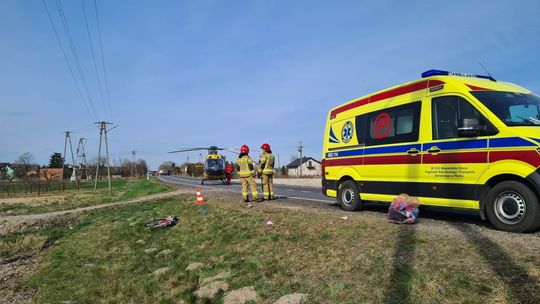 Potrącona rowerzystka w szpitalu. Policja szuka sprawcy zdarzenia!