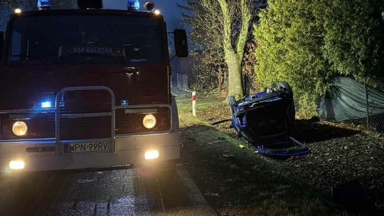 Poważny wypadek w Bolęcinie. 32-latek w ciężkim stanie trafił do szpitala