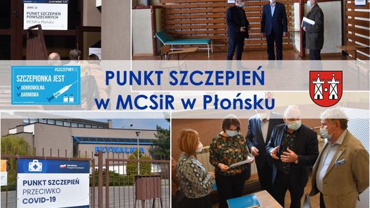 Powszechny punkt szczepień w Płońsku ma ruszyć 4 maja