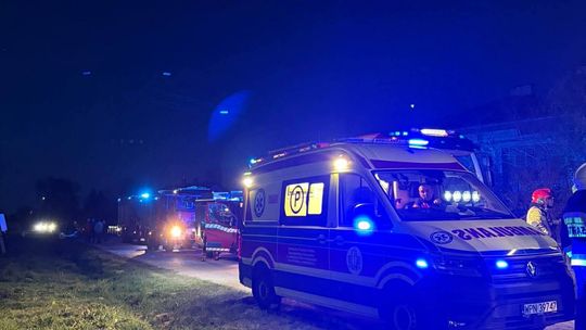 Pożar w Sosenkowie. Nie udało się uratować 22-latka