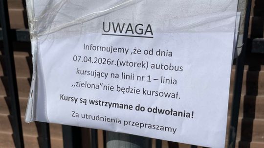 Problemy z komunikacją w Płońsku. Kursy zawieszone Problemy z komunikacją w Płońsku. Kursy zawieszone