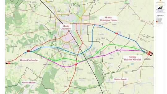 Projektant analizuje uwagi dot. przebiegu obwodnicy Ciechanowa. Jakie wpłynęły?