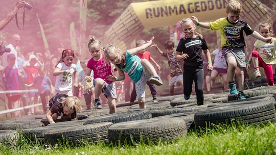 Przed nami Runmageddon Kids. Ekstremalny tor przeszkód dla dzieci stanie w rodzinnym parku pod Ciechanowem