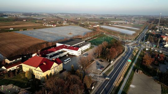 Przeskok o epokę... - burmistrz o skrzyżowaniu w Czerwińsku nad Wisłą