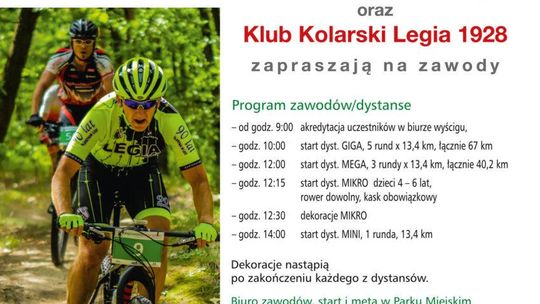 Raciąż przywita uczestników Legia MTB Marathon