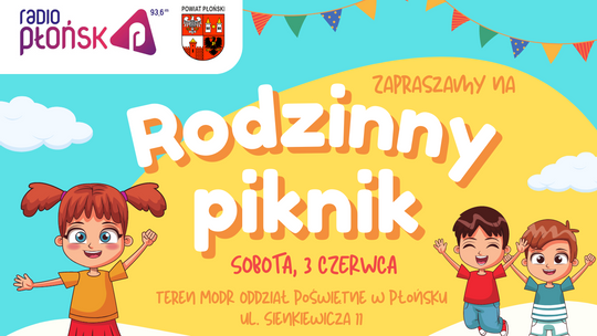 Rodzinny Piknik i urodziny Radia Płońsk. TRWAJĄ zapisy na biegi!