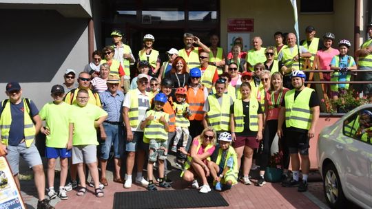 Rodzinny rowerowy rajd po gminie Sochocin