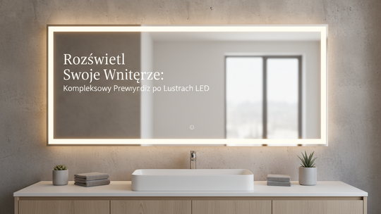 Rozświetl Swoje Wnętrze: Kompleksowy Przewodnik po Lustrach LED