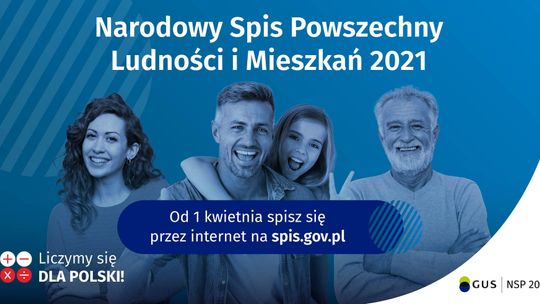 Rusza Narodowy Spis Ludności i Mieszkań 2021. Udział jest obowiązkowy!