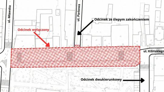 Ruszają prace w centrum Raciąża. Zamknięte ulice i zmiany w parkowaniu