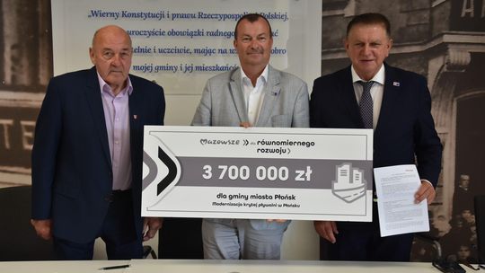 Samorząd Mazowsza dofinansował modernizację krytej pływalni w Płońsku Samorząd Mazowsza dofinansował modernizację krytej pływalni w Płońsku