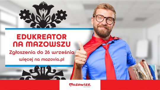 Samorząd Mazowsza nagrodzi nauczycieli i szkoły