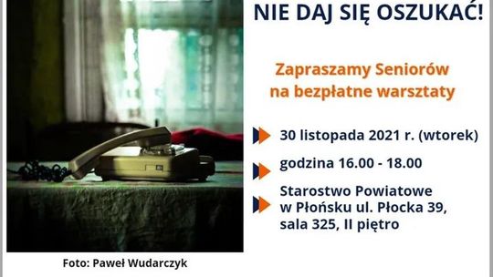 Seniorze nie daj się oszukać! Seniorze nie daj się oszukać!