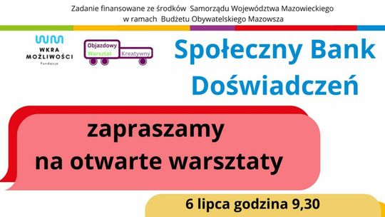 Społeczny Bank Doświadczeń fundacji "Wkra Możliwości"