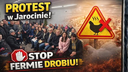 Spotkanie w świetlicy wiejskiej i zdecydowane hasło: „Nie dla kurników w Jarocinie”