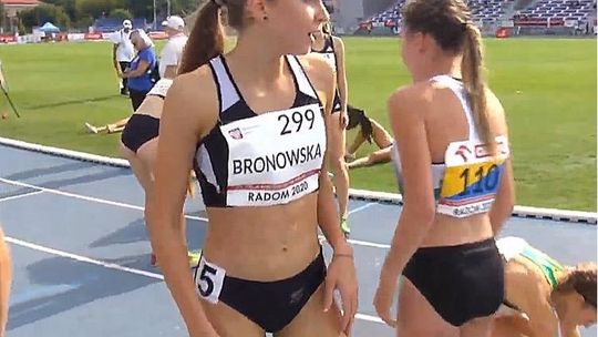 Srebrna Bronowska w biegu na 1500 m Mistrzostw Polski