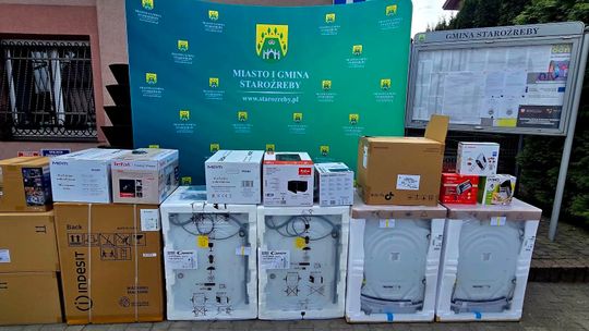 Staroźreby z czekiem za wysokie miejsce w konkursie