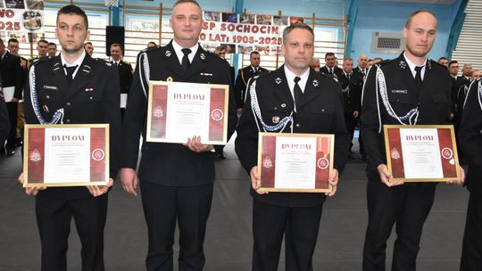 Strażackie jubileusze podczas powiatowych obchodów Dnia Strażaka