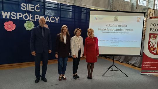 „Szkolna ocena funkcjonowania ucznia” – ważne spotkanie w Zespole Szkół nr 2 w Płońsku