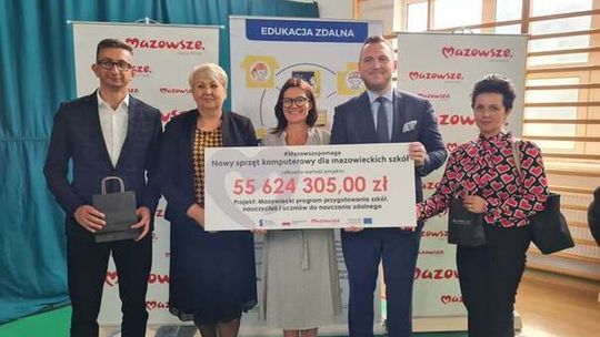 Szkoły otrzymają sprzęt komputerowy do nauki zdalnej 