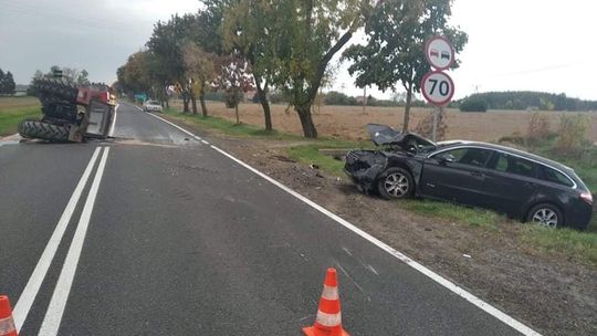 Tragedia w Jeżewie. Nie żyje 66-latek. Jego pojazd prawdopodobnie był nieoświetlony