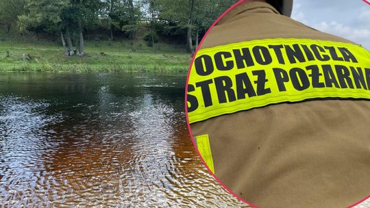 Tragiczne odkrycie nad Wkrą – w Krajęczynie znaleziono ciało 47-latka
