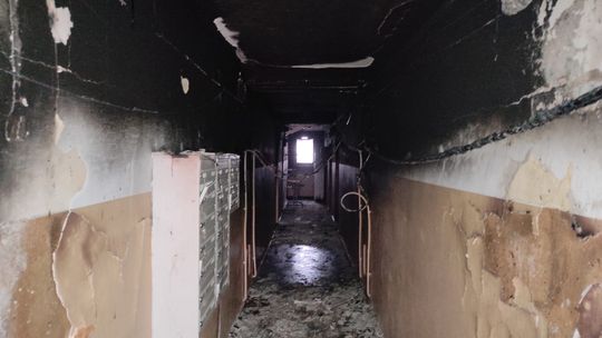Tragiczny pożar mieszkania w Nasielsku. Zginęła jedna osoba