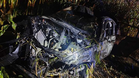 Tragiczny wypadek w Kodłutowie. Nie żyje 24-letni pasażer BMW