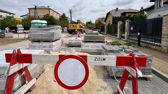 Trwa remont ulicy Prostej w Płońsku