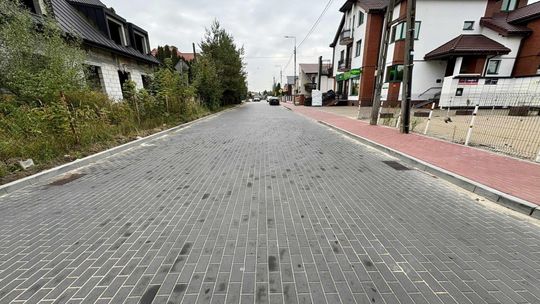 Ulica Moniuszki w Płońsku po remoncie. Kierowcy mogą już z nią przejechać