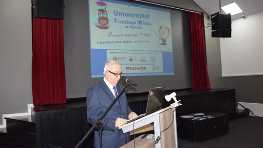 Uroczysta inauguracja III edycji Uniwersytetu Trzeciego Wieku w Raciążu 