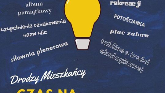 W Nasielsku czekają na pomysły inicjatyw lokalnych