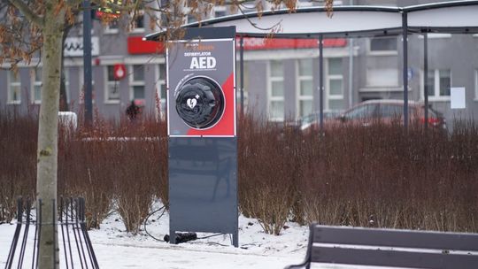 W ulicznej przestrzeni w Nasielsku pojawi się defibrylator AED