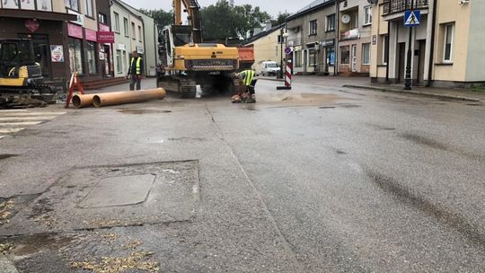 Warszawską już przejedziemy, ale zamknięte zostały inne odcinki płońskich ulic