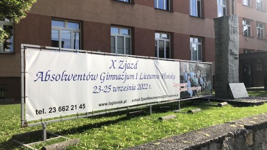 We wrześniu X Zjazd Absolwentów Gimnazjum i Liceum w Płońsku. Zapisy już ruszyły!