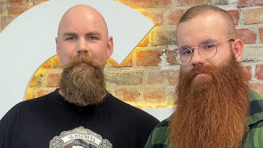 Wiking z Płońska. Radek wygrał konkurs na najlepszą brodę w Norwegii